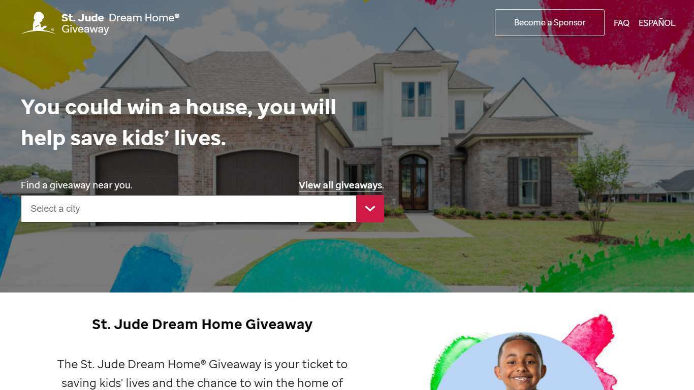 2026 Dream Home Giveaway - St. Jude Children’s Research Hospital